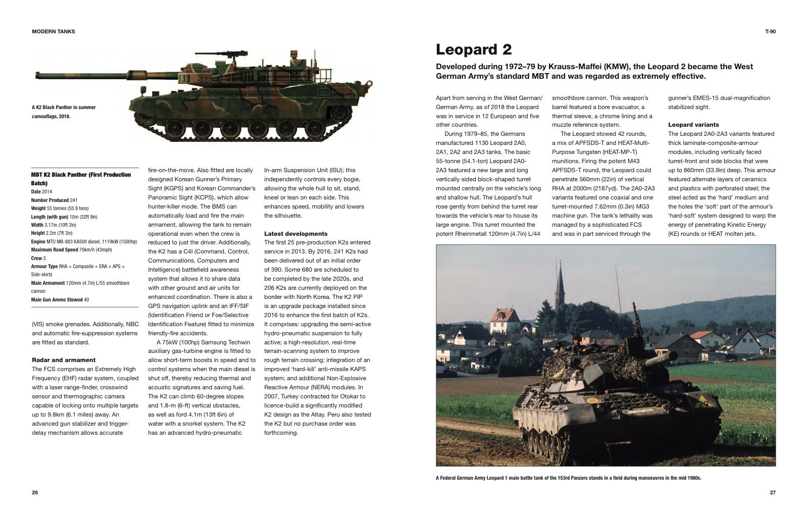 Modern Tanks and AFVs 1991Present (Technical Guides) by Russell Hart