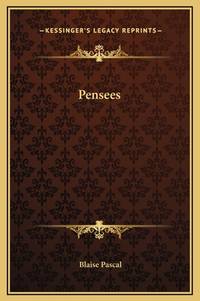 Pensees (ISBN: 9781169307254)