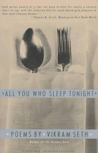 cover of All You Who Sleep Tonight: Poems