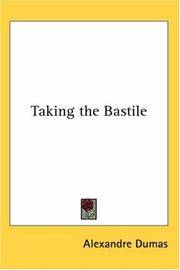 cover of Taking the Bastile