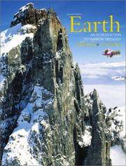 cover of Earth: An Introduction to Physical Geology (With CD-ROM)