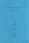 Greek-English Lexicon of the Septuagint by Rahlfs, A. [Editor]; Lust, J. [Editor]; Eynikel, Erik [Editor]; - 1993-06-01