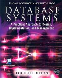 Database Systems: A Practical Approach to Design, Implementation and Management
