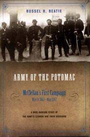 Army of the Potomac: McClellan's First Campaign, March - May 1862