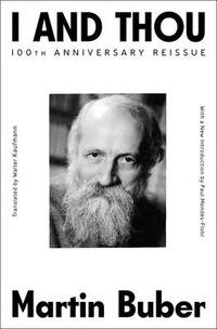 I And Thou de Martin Buber