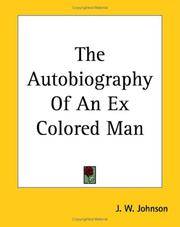 cover of The Autobiography of an Ex Colored Man