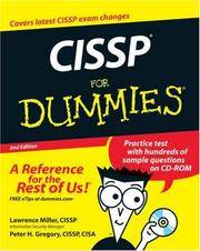 image of CISSP For Dummies