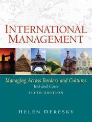image of International Management: Managing Across Borders and Cultures (6th Edition)