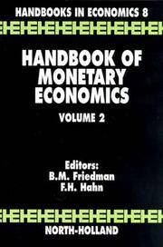 Handbook of Monetary Economics, Vol. 2