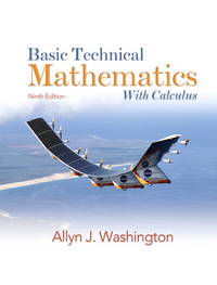 Basic Technical Mathematics with Calculus by Washington, Allyn J - 2008-07-27