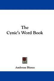 image of The Cynic's Word Book