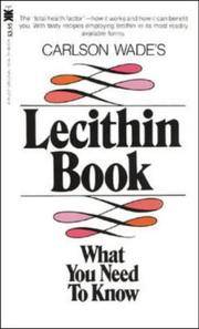 LECITHIN BOOK