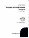 Macroeconomics 3rd Edition