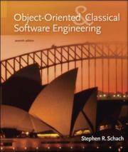 Object-Oriented and Classical Software Engineering by Stephen Schach