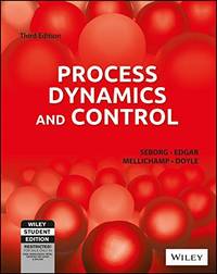 PROCESS DYNAMICS AND CONTROL, 3RD EDN, ISV