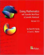 Doing Mathematics with Scientific WorkPlace� and Scientific Notebook�, Version 5.5