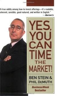 YES YOU CAN TIME THE MARKET!