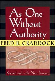 As One Without Authority