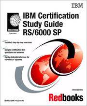IBM Certification Study Guide:  RS/6000 SP  [IBM Redbooks]