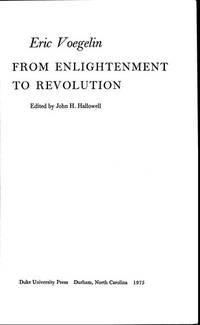 From Enlightenment To Revolution