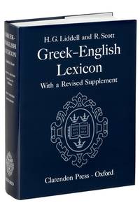 A Greek-English Lexicon by Thompson, A. A | Hardcover | 1996-08-01