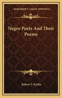 Negro Poets And Their Poems