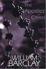 image of The Apostles' Creed (William Barclay Library)