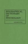 Biography Dictionary of Psychology
