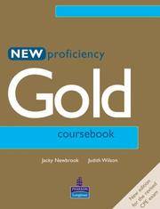 NEW PROFICIENCY GOLD COURS BOOK