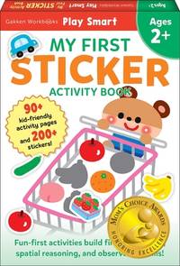 Play Smart My First STICKER BOOK 2+: Preschool Activity Workbook with 200+ Stickers for children...