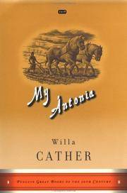 cover of My Antonia (Penguin Great Books of the 20th Century)