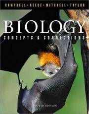 cover of Biology: Concepts and Connections (4th Edition)