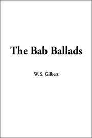 image of The Bab Ballads
