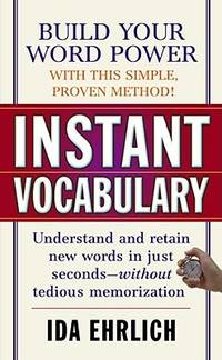 INSTANT VOCABULARY by EHRLICH IDA