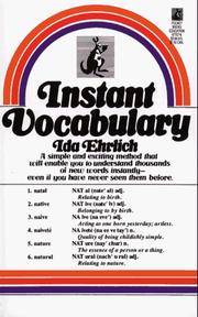 Instant Vocabulary