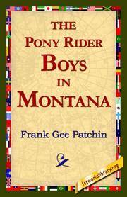 image of The Pony Rider Boys In Montana