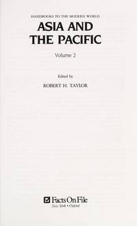 Asia and the Pacific (Handbooks to the Modern World) by Taylor, Robert H. [Editor] - 1991-01-01