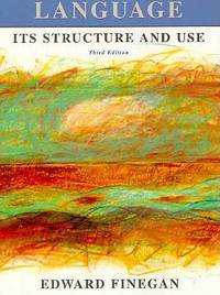 Language : Its Structure and Use, 3rd