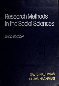 Research Methods in the Social Sciences, 3rd edition