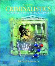 image of Criminalistics: An Introduction to Forensic Science,7th Edition