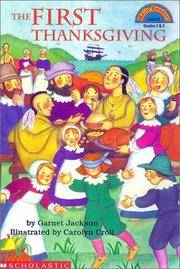 Scholastic Reader Level 3: First Thanksgiving, The (level 3) (Hello Reader)