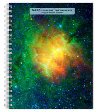 NASA Explore the Universe | 2025 6 x 7.75 Inch Spiral-Bound Wire-O Weekly Engagement Planner...