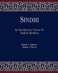 Sindhi: An Introductory Course for English Speakers