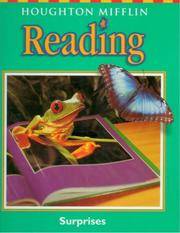 Houghton Mifflin Reading: Student Edition Grade 1.3 Surprises 2001