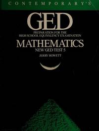 GED preparation for the high school equivalency examination: New GED test 5 by Jerry Howett - 1992