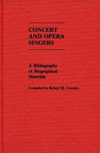 Concert and Opera Singers