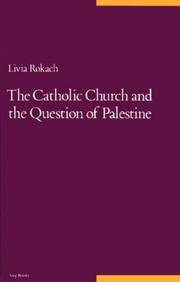 The Catholic Church and The Question Of Palestine