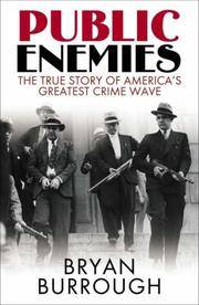 cover of Public Enemies : The True Story of America's Greatest Crime Wave