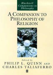 A COMPANION TO PHILOSOPHY OF RELIGION (REVISED)