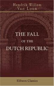 cover of The Fall of the Dutch Republic